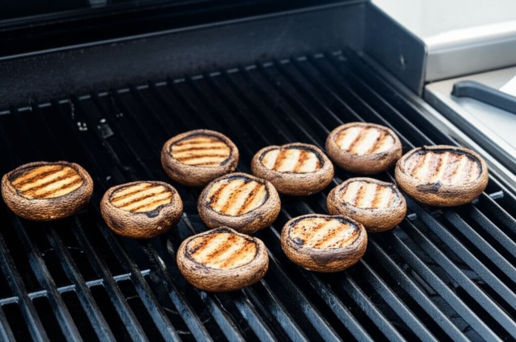 Grilled Stuffed Portobello Mushrooms