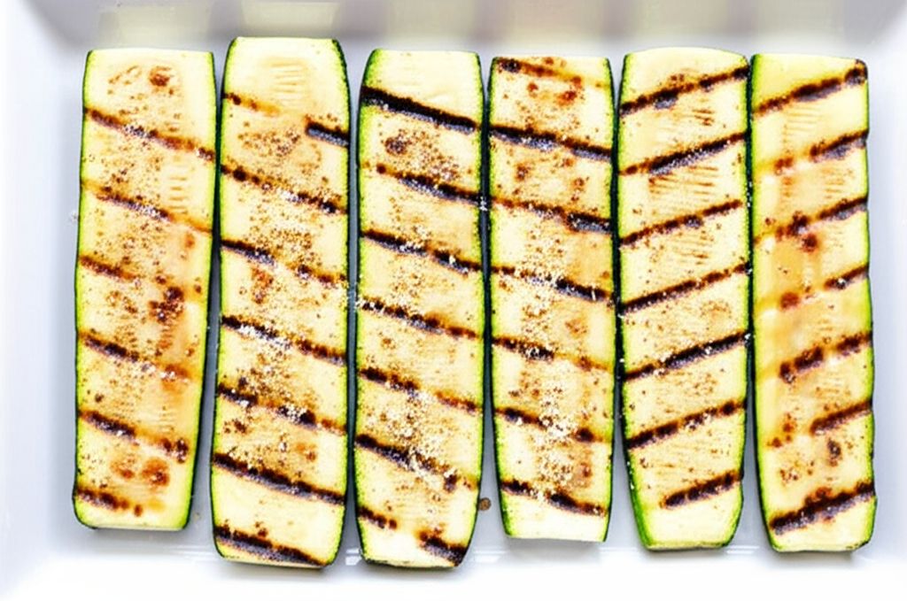 Grilled Zucchini with Parmesan