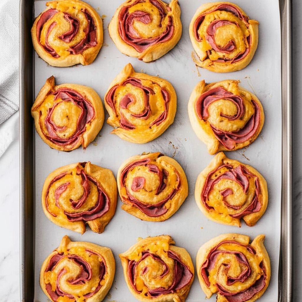 Ham and Cheese Pinwheels