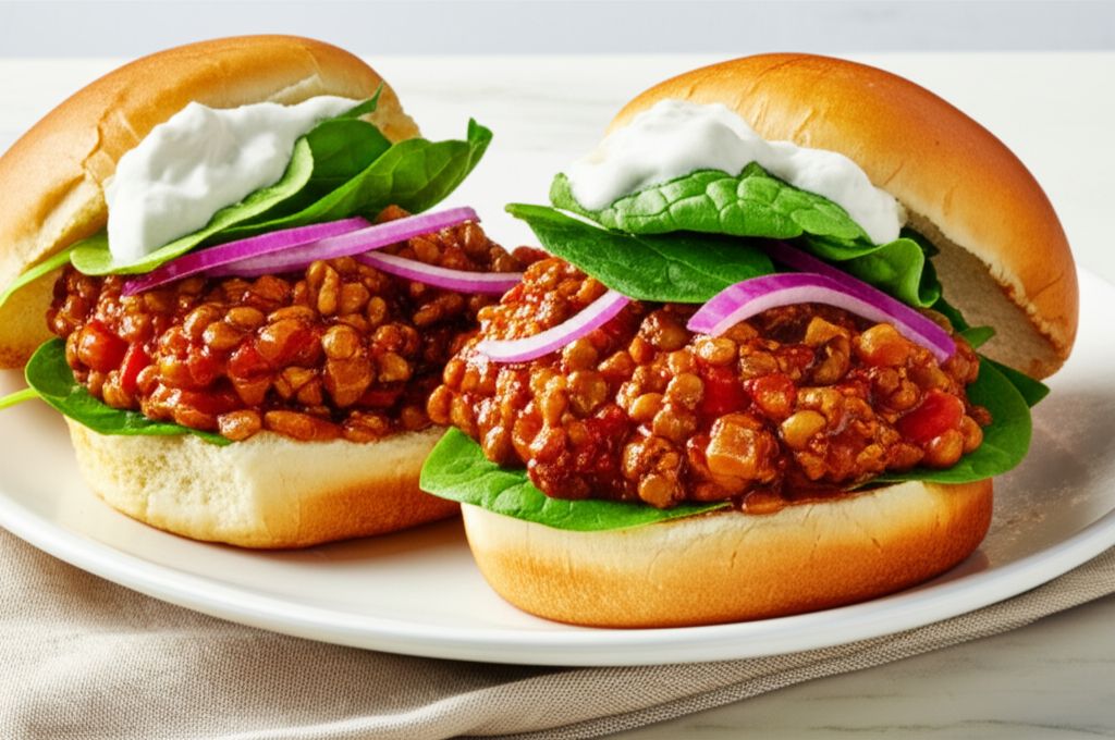 Healthy Sloppy Joes with Lentils