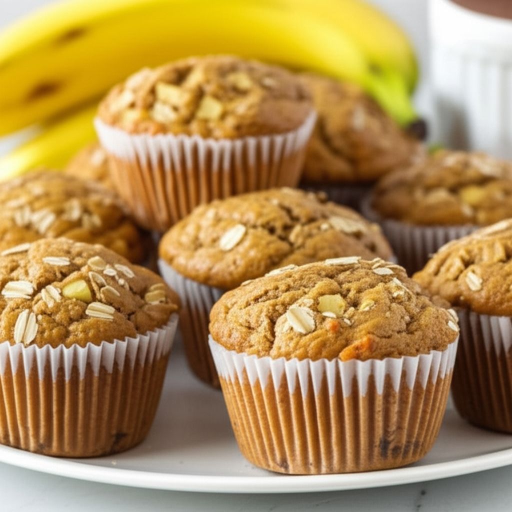 Healthy Vegan Morning Muffins