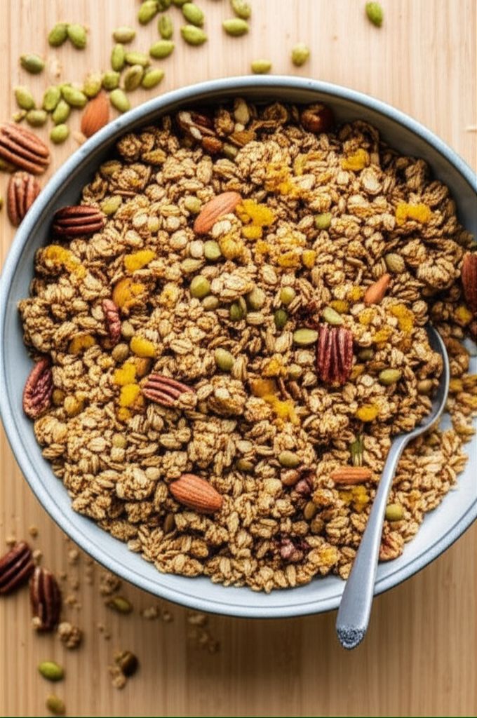 Homemade Granola with Ginger