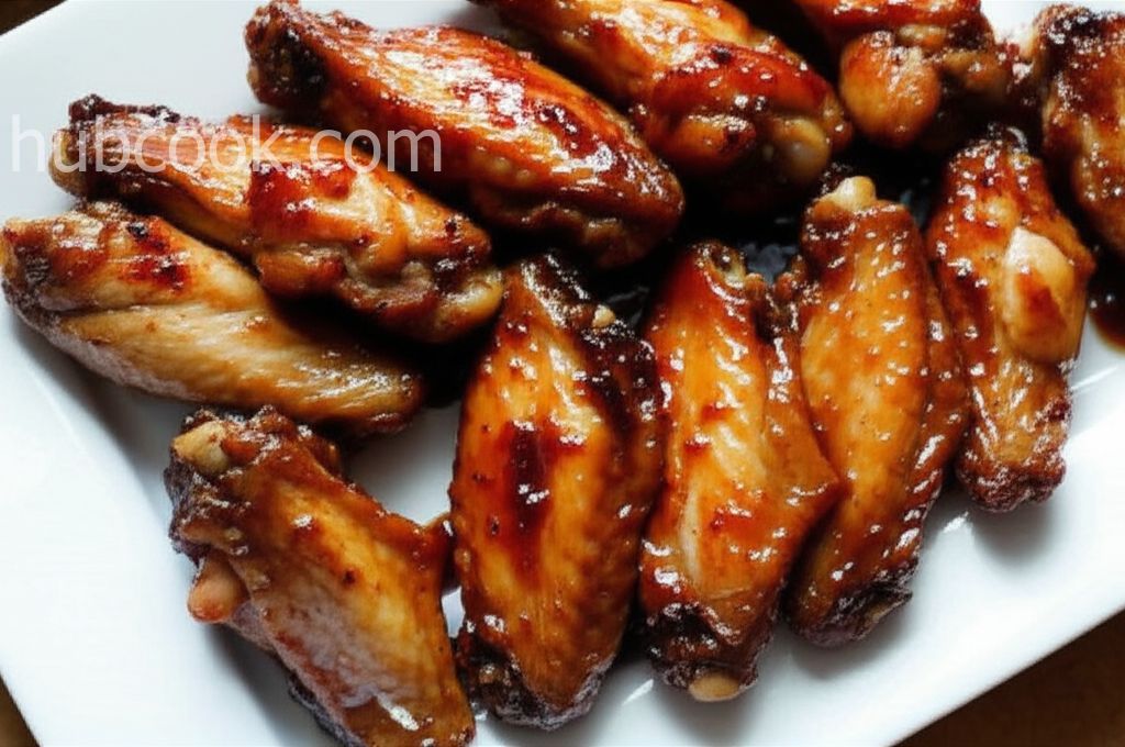 Honey Garlic Chicken Wings