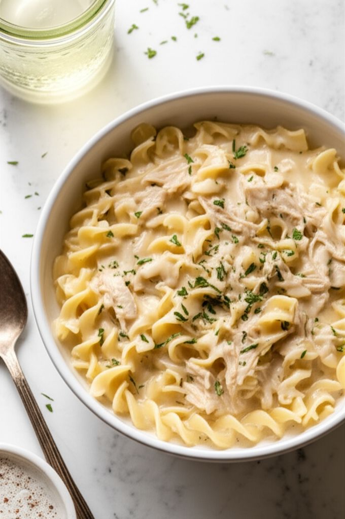 Incredibly Easy Chicken and Noodles