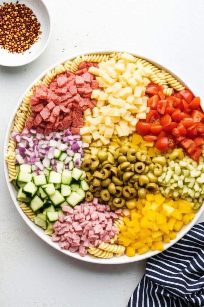 Italian Grinder Pasta Salad