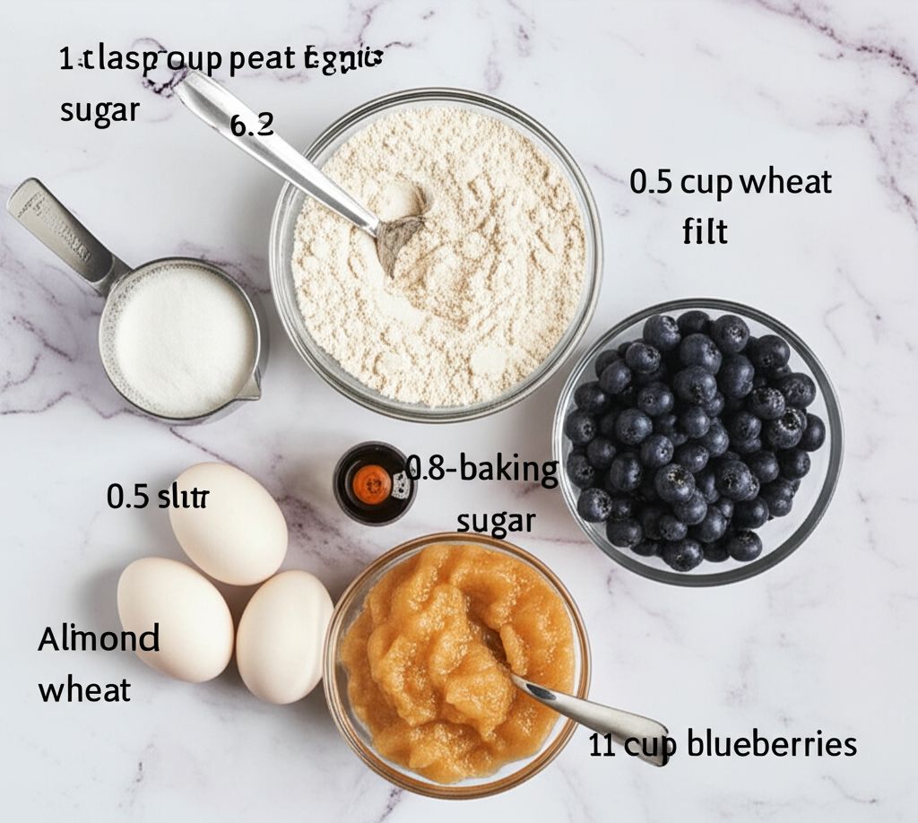 Jumbo Sour Cream Blueberry Muffins