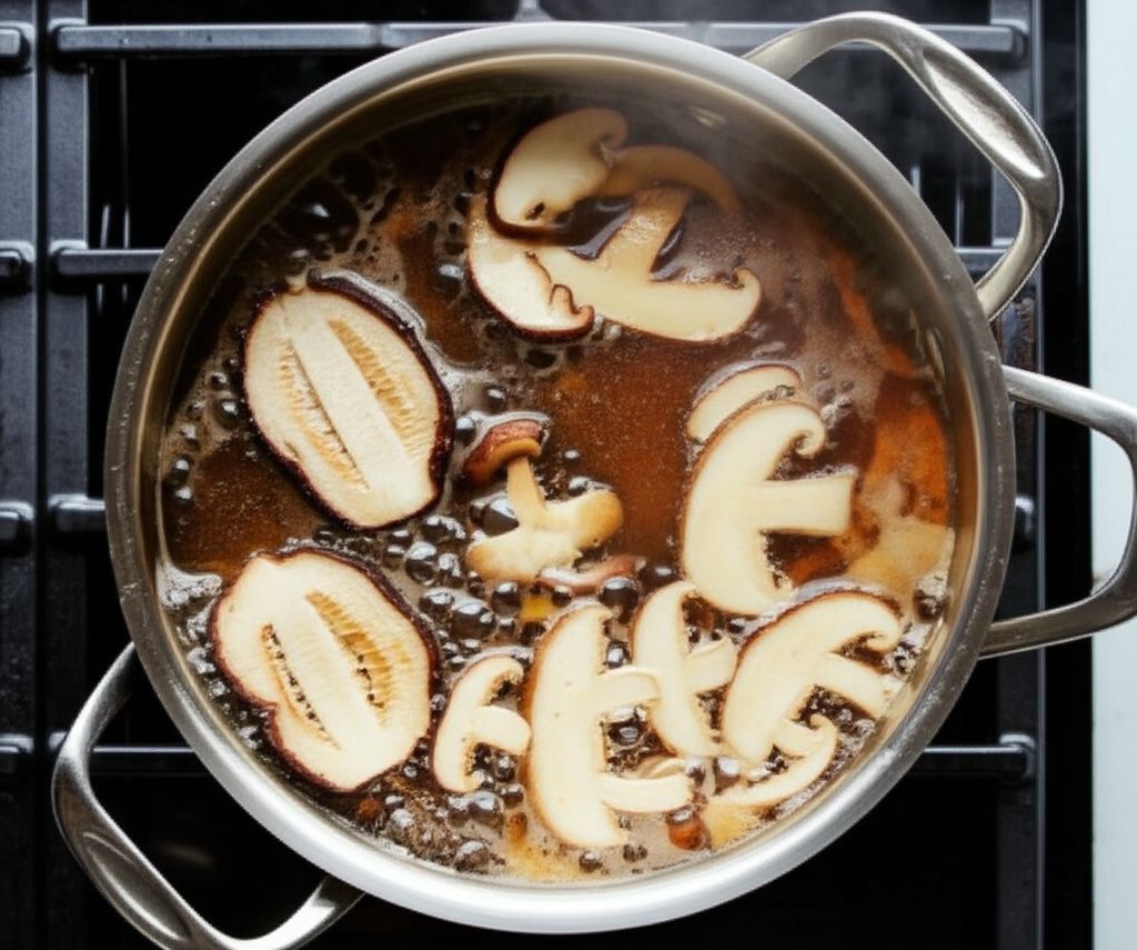 Miso Soup with Shiitake Mushrooms