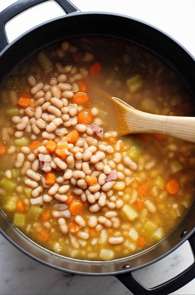 Mom's Ham and Bean Soup