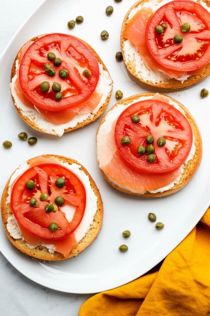 Nova Lox Everything Breakfast Bagel