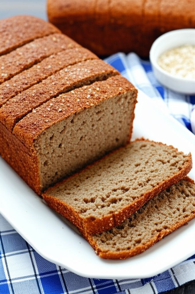 Old-Fashioned Porridge and Molasses Bread