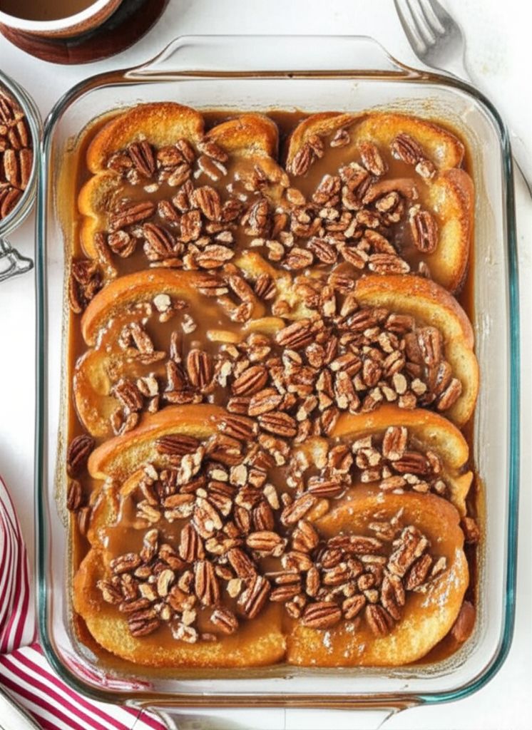 Oven-Baked Caramel French Toast