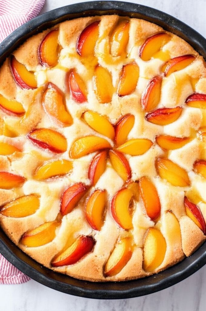 Peach Kuchen