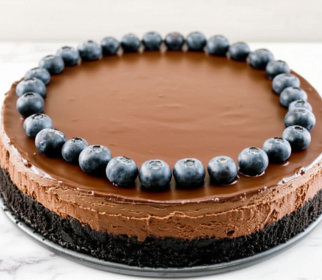 Philadelphia Double-Chocolate Cheesecake
