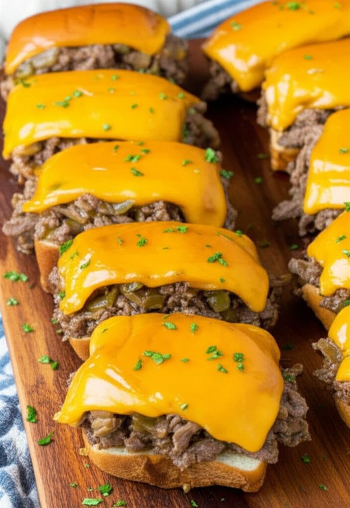 Philly Cheese Steak Sliders