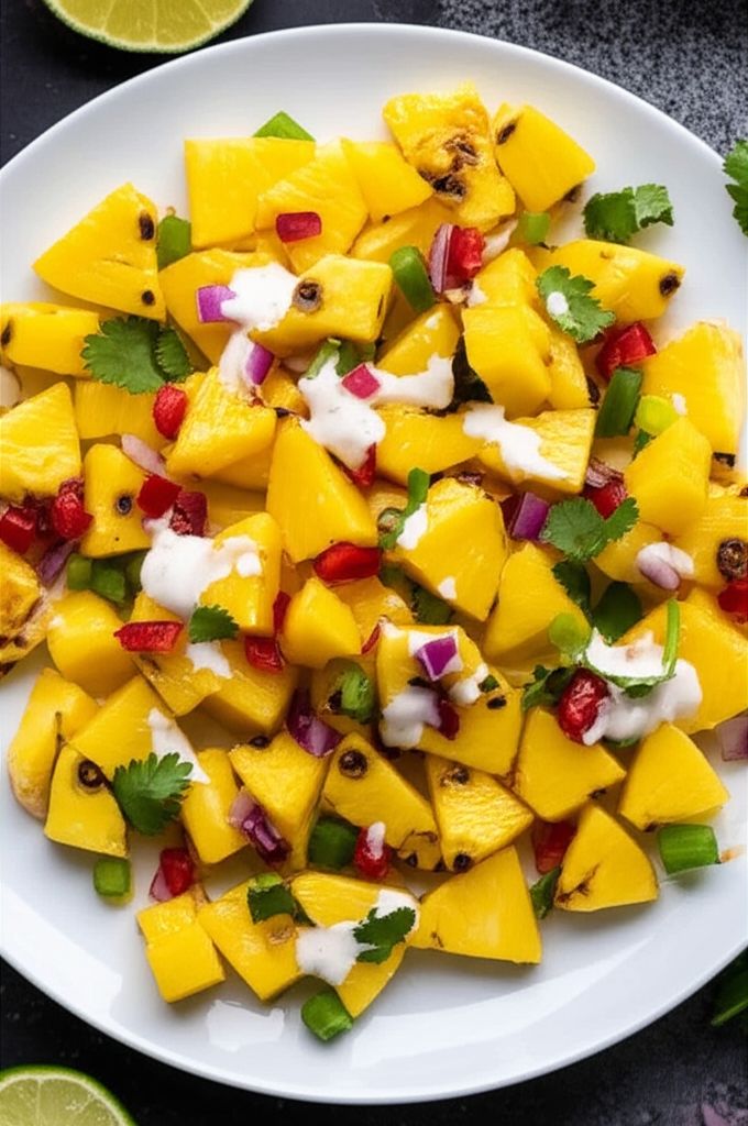 Pineapple Sriracha Salsa