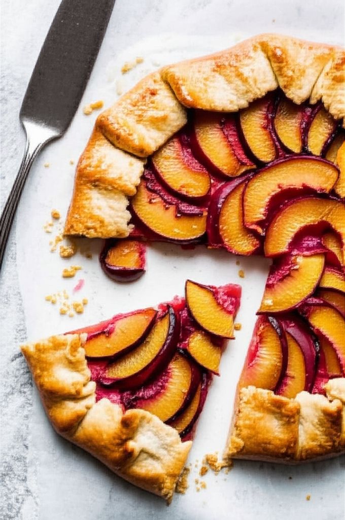 Pluot Lime Galette
