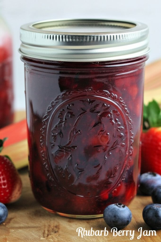 Rhubarb Berry Jam