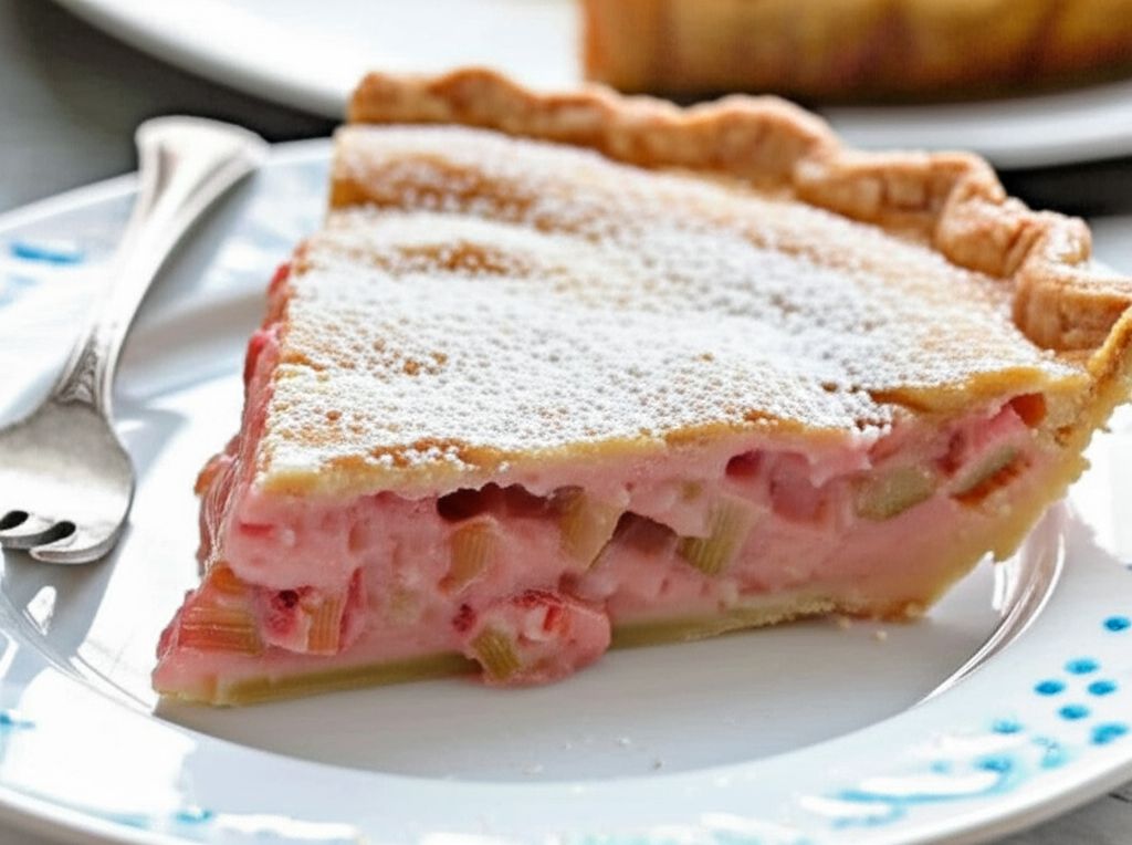 Rhubarb Cream Pie