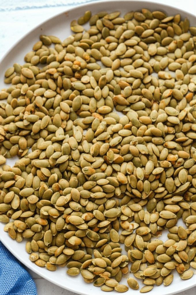 Roasted Winter Squash Seeds