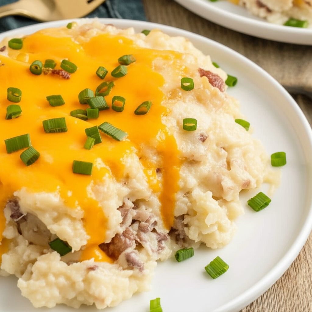 Slow Cooker Funeral Potatoes