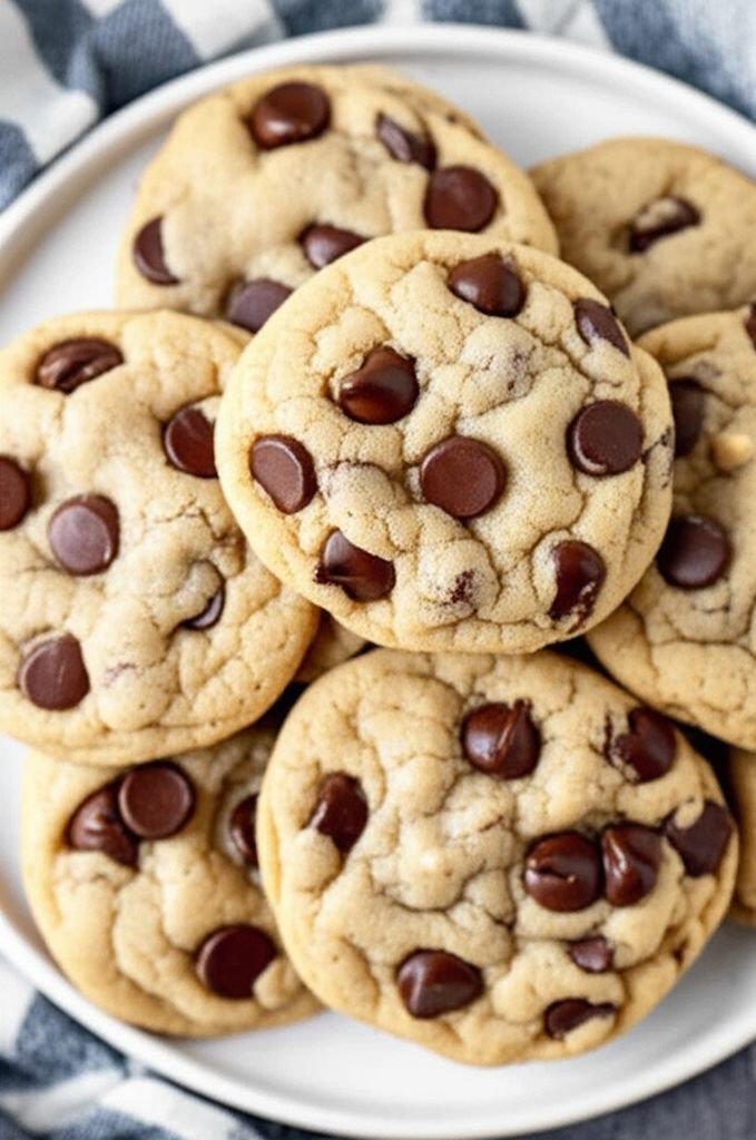 Soft Milk Chocolate Chip Cookies