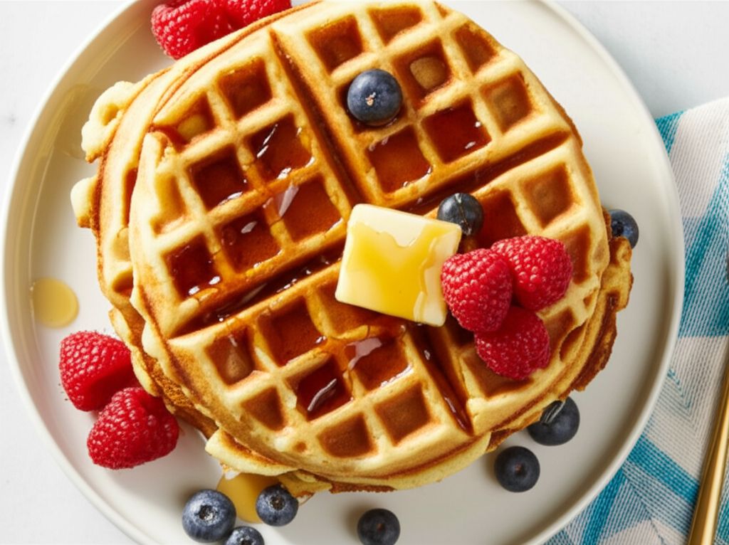 Sourdough Waffles