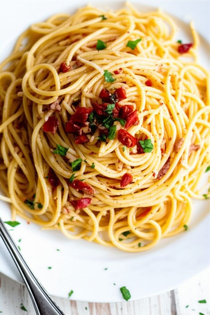 Spaghetti Aglio, Olio, e Peperoncini