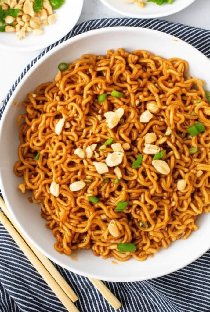 Spicy Asian Noodles for One