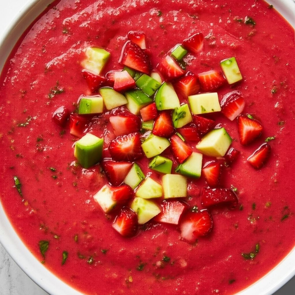 Strawberry Gazpacho