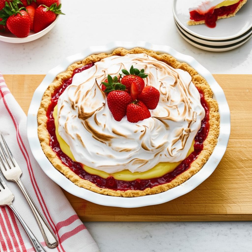 Strawberry Lemonade Pie
