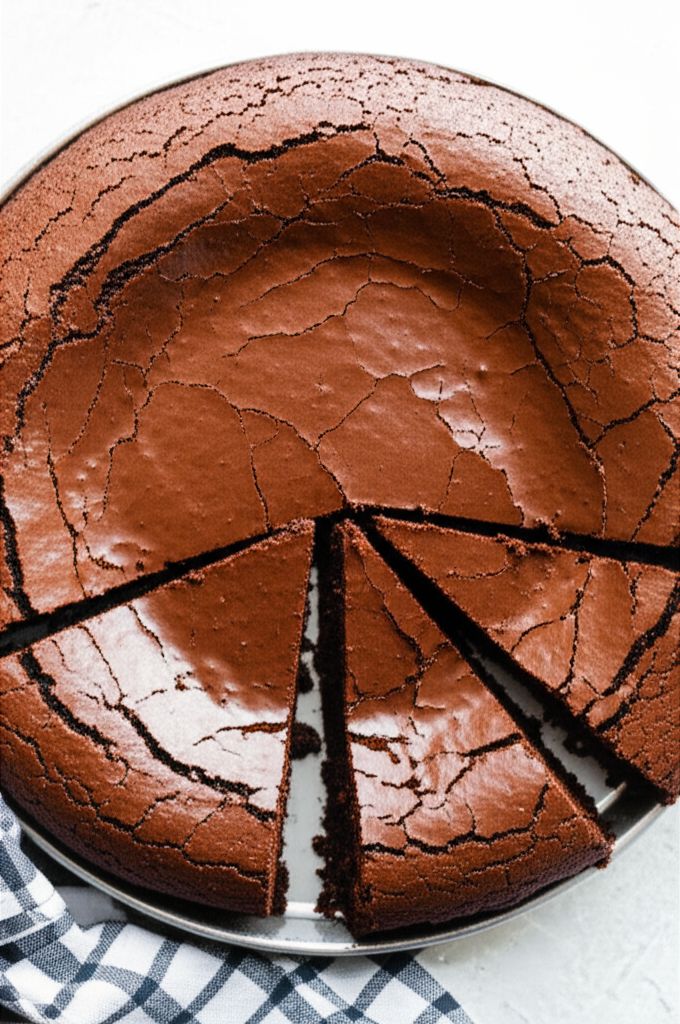 Swedish Sticky Chocolate Cake (Kladdkaka)