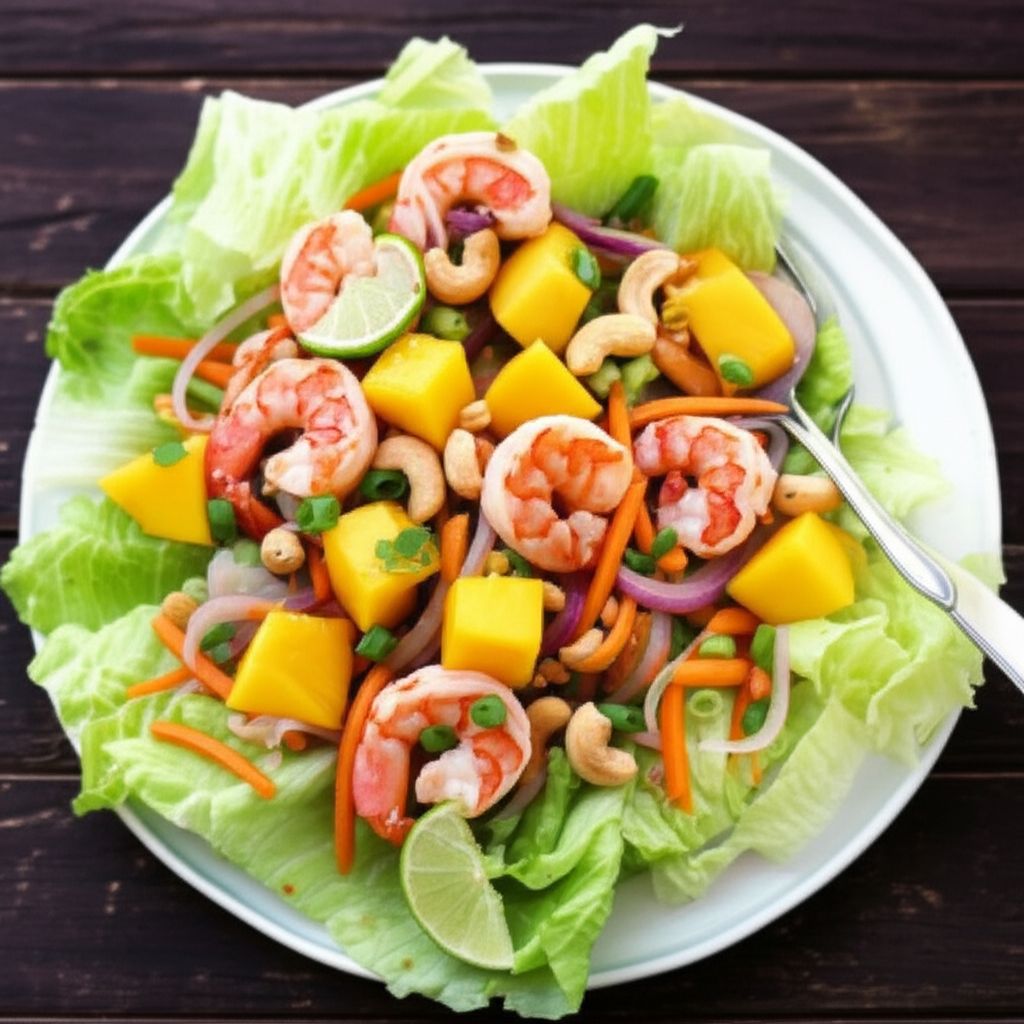 Thai Mango-Prawn Salad