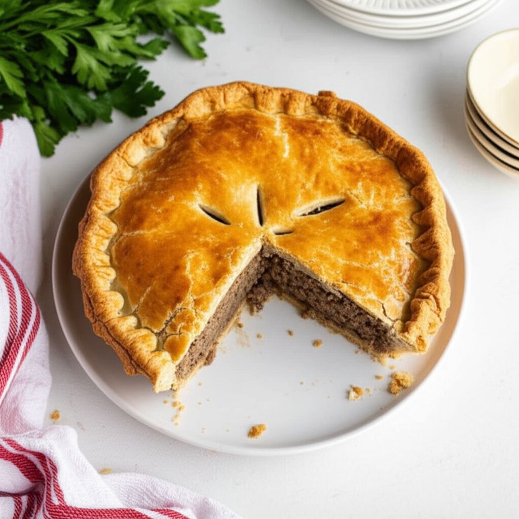 Tourtière (French Canadian Meat Pie)
