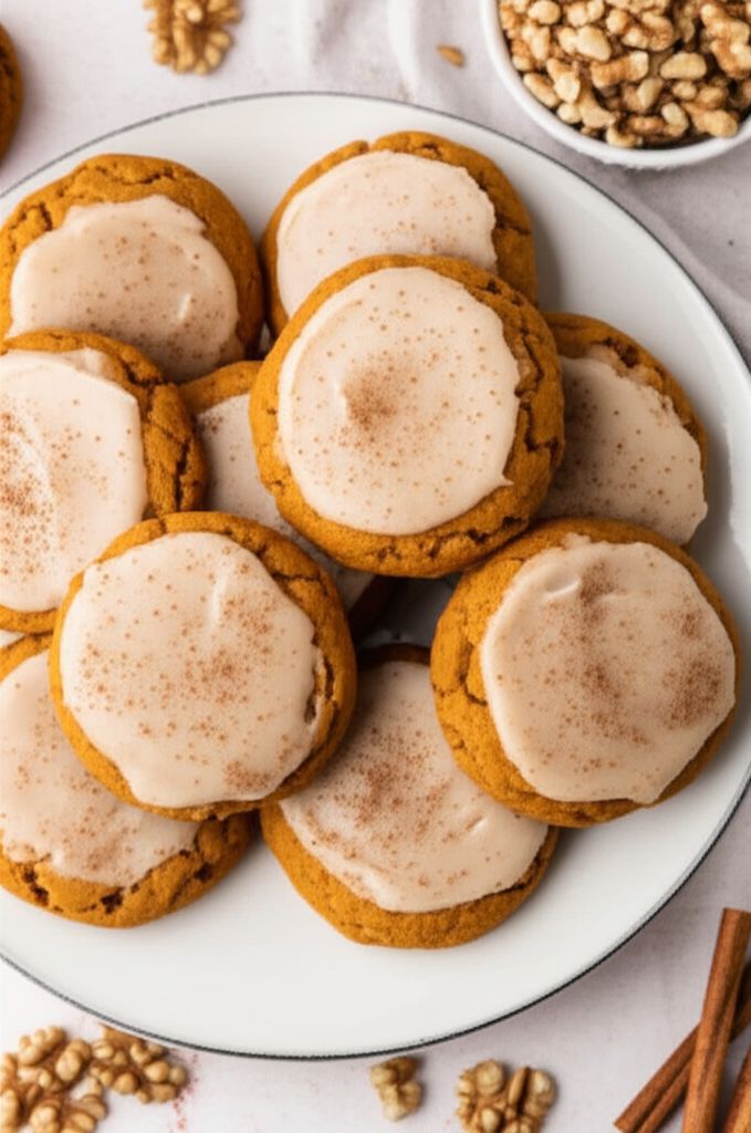 Walnut-Pumpkin Cookies