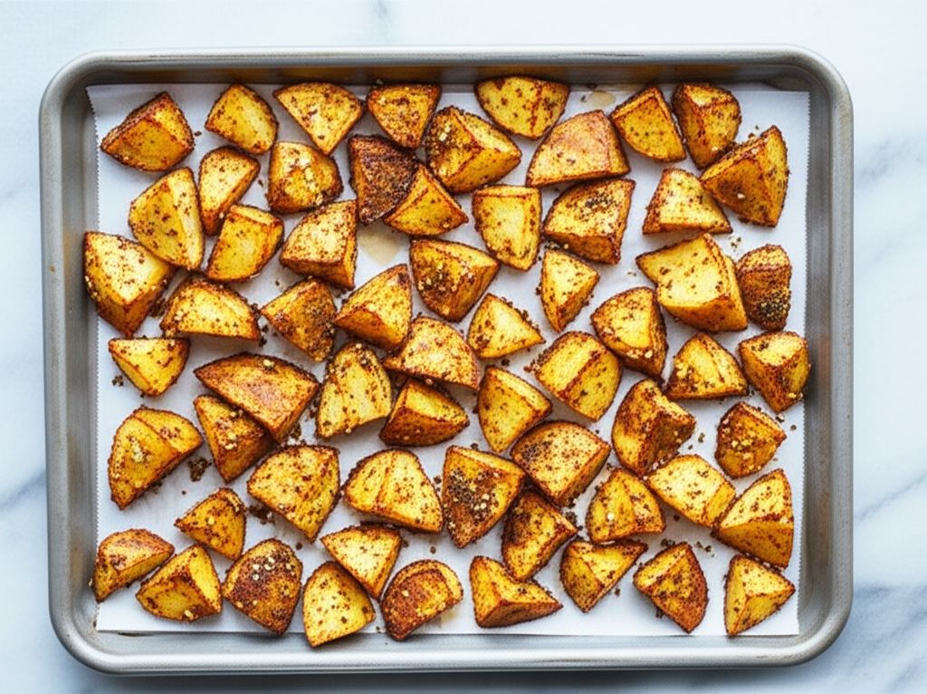 Za'atar Roasted Potatoes