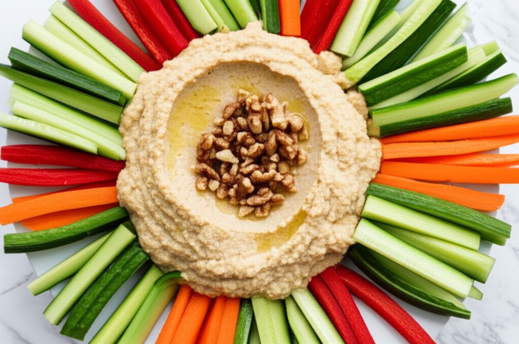 Zesty Walnut Hummus