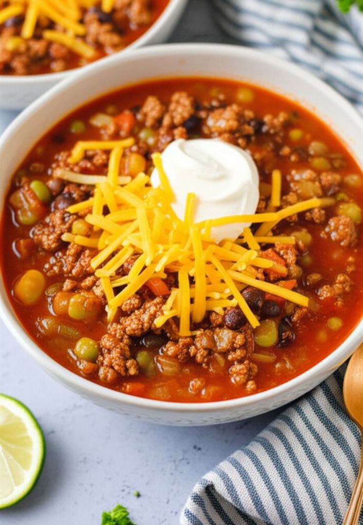 5-Ingredient Taco Soup