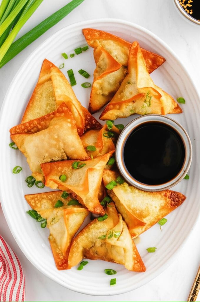 Air Fryer Beef Wontons