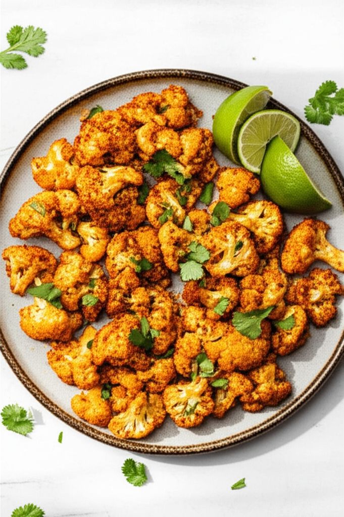 Air Fryer Cauliflower with Taco Seasoning