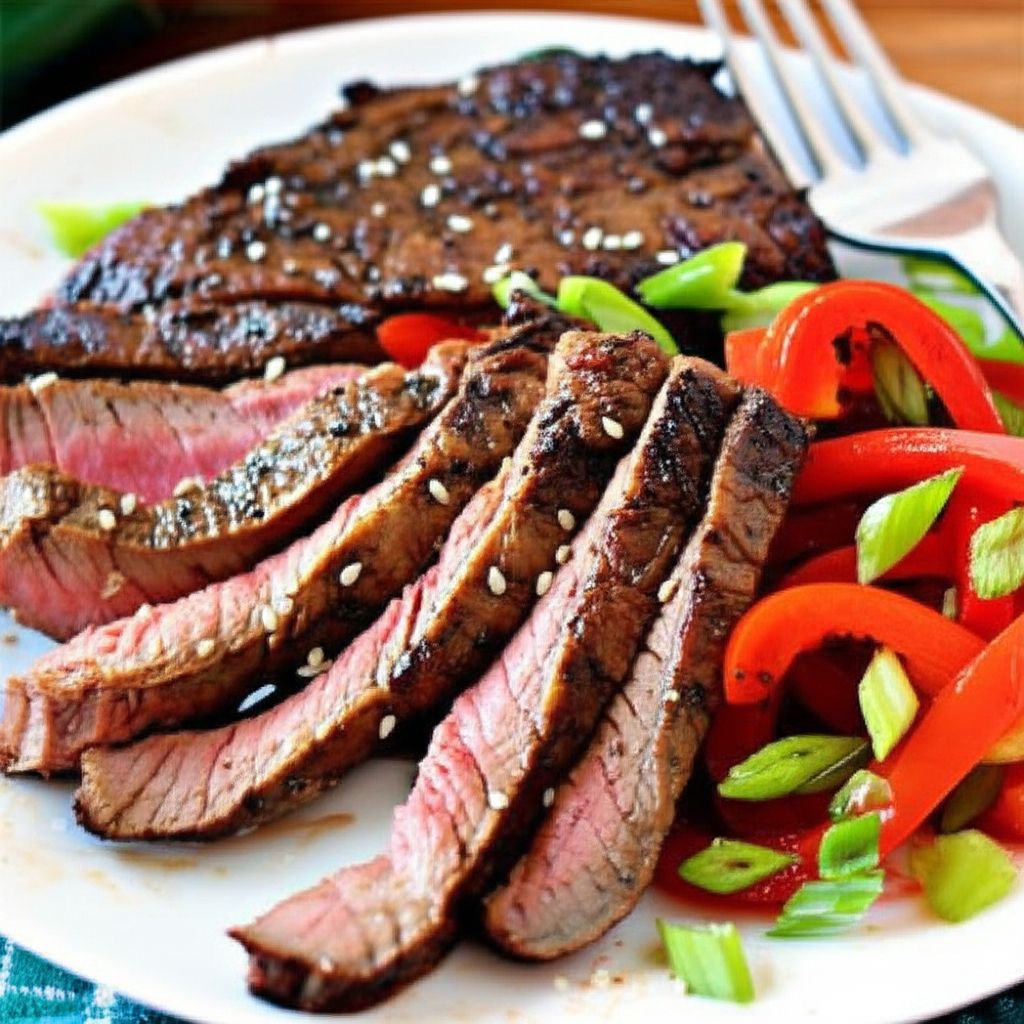 Asian Flair Flat Iron Steak
