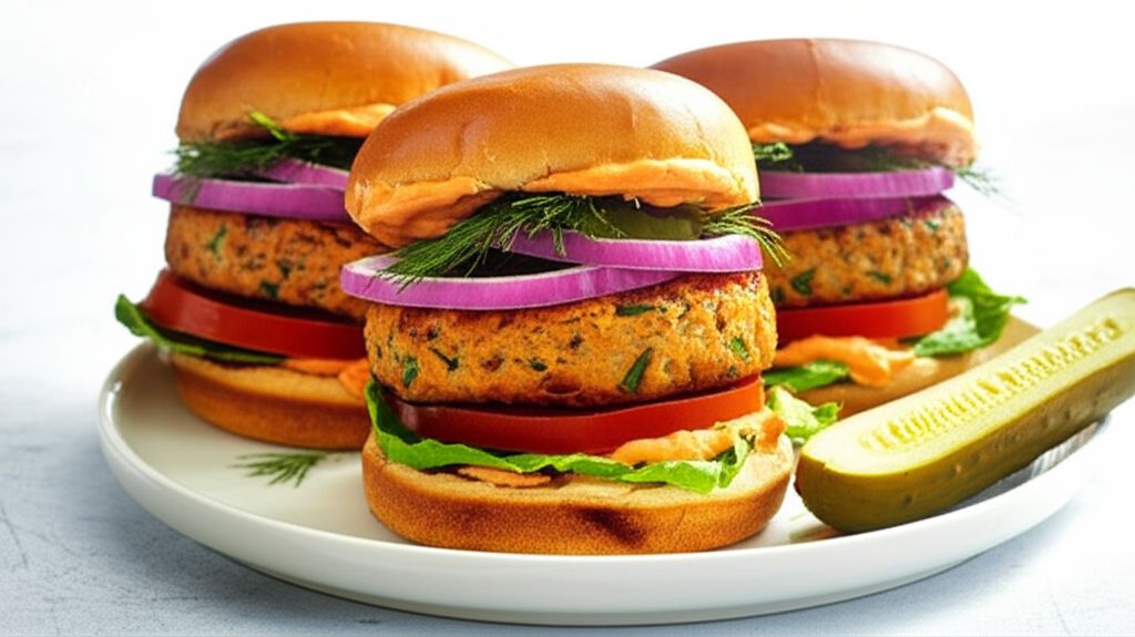 Asian Zucchini-and-Chicken Burgers