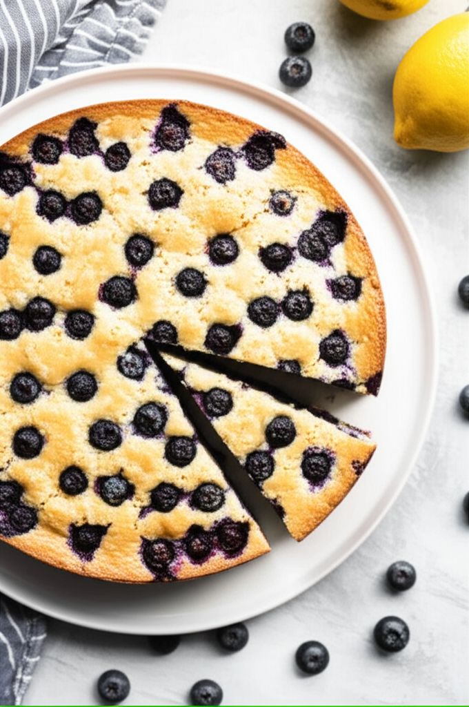 Blueberry-Lemon Breakfast Cake