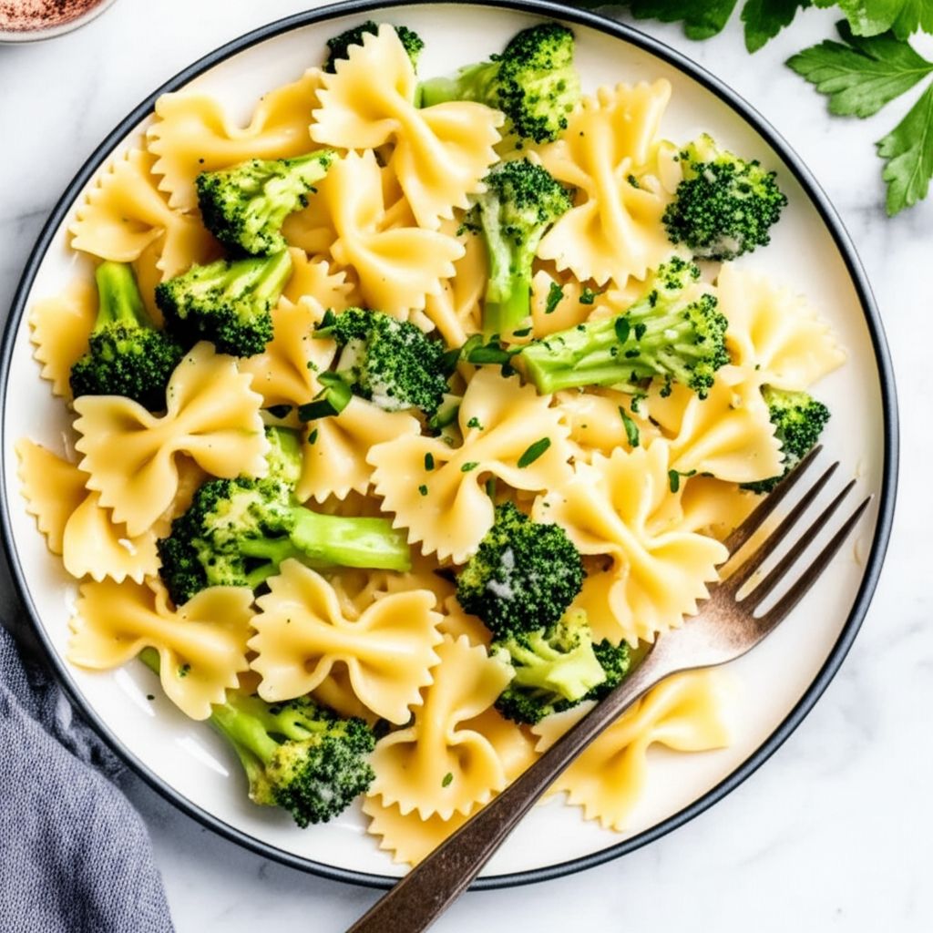 Broccoli Alfredo Pasta