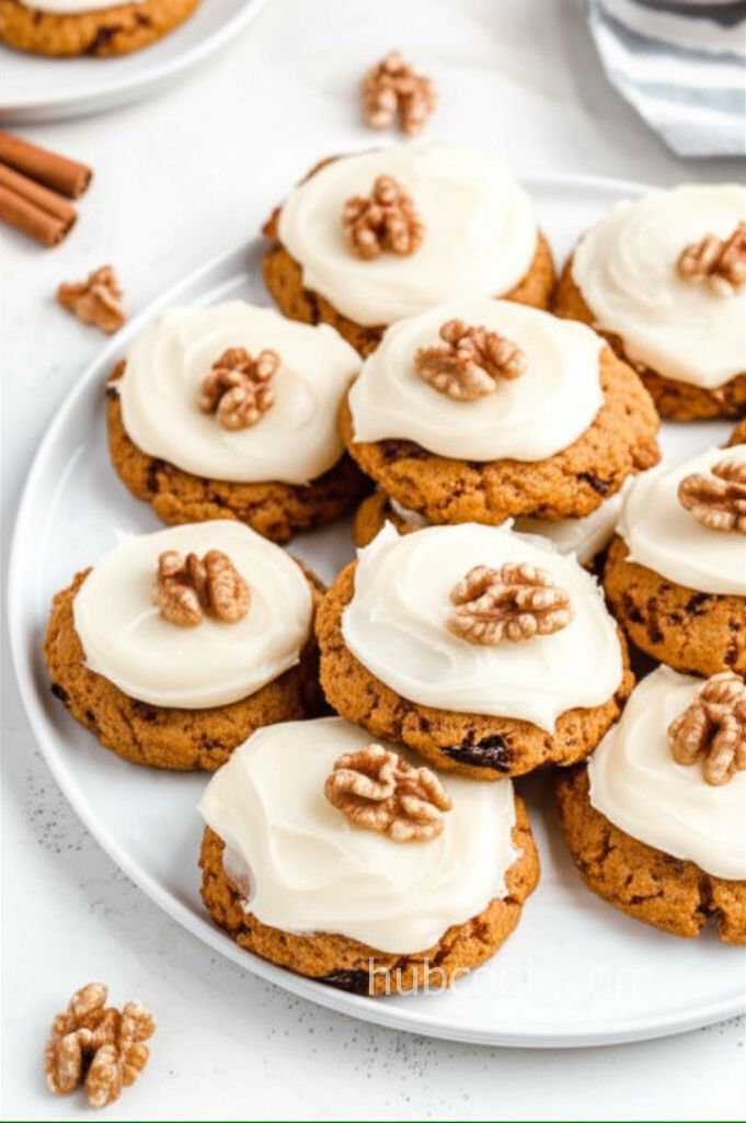 Carrot Cake Cookies with Pineapple
