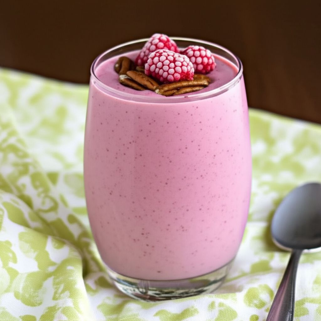 Coconut Raspberry Smoothie