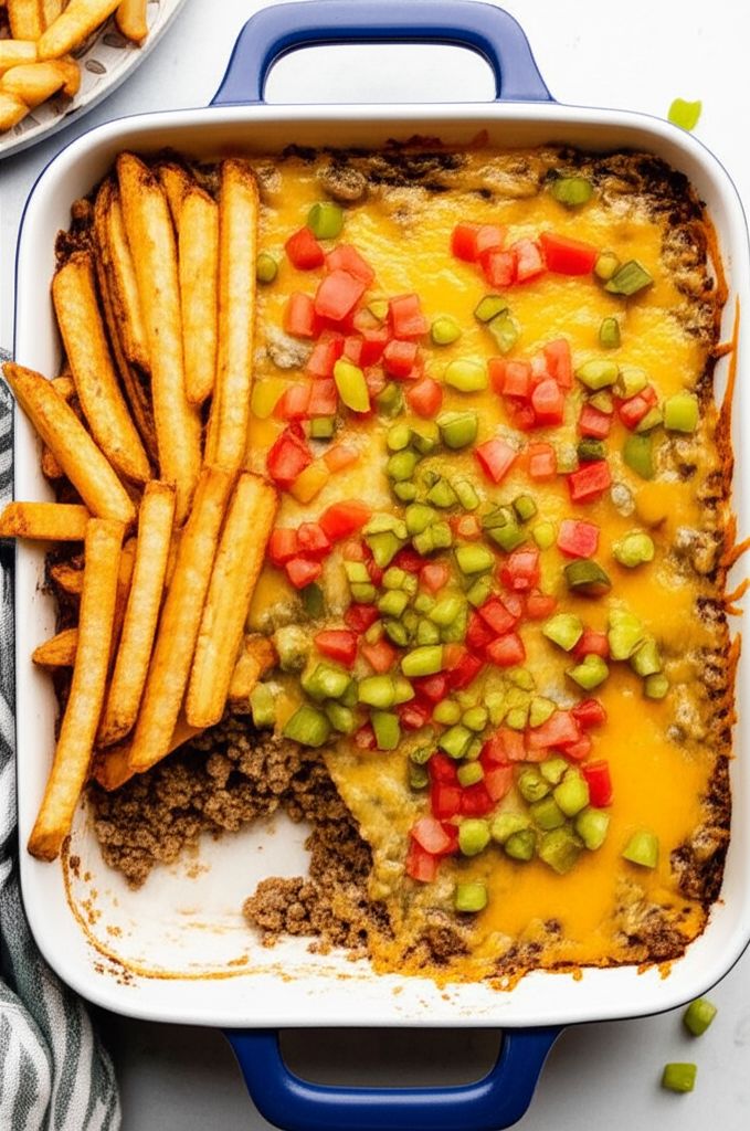 Connecticut Cheeseburger Dip
