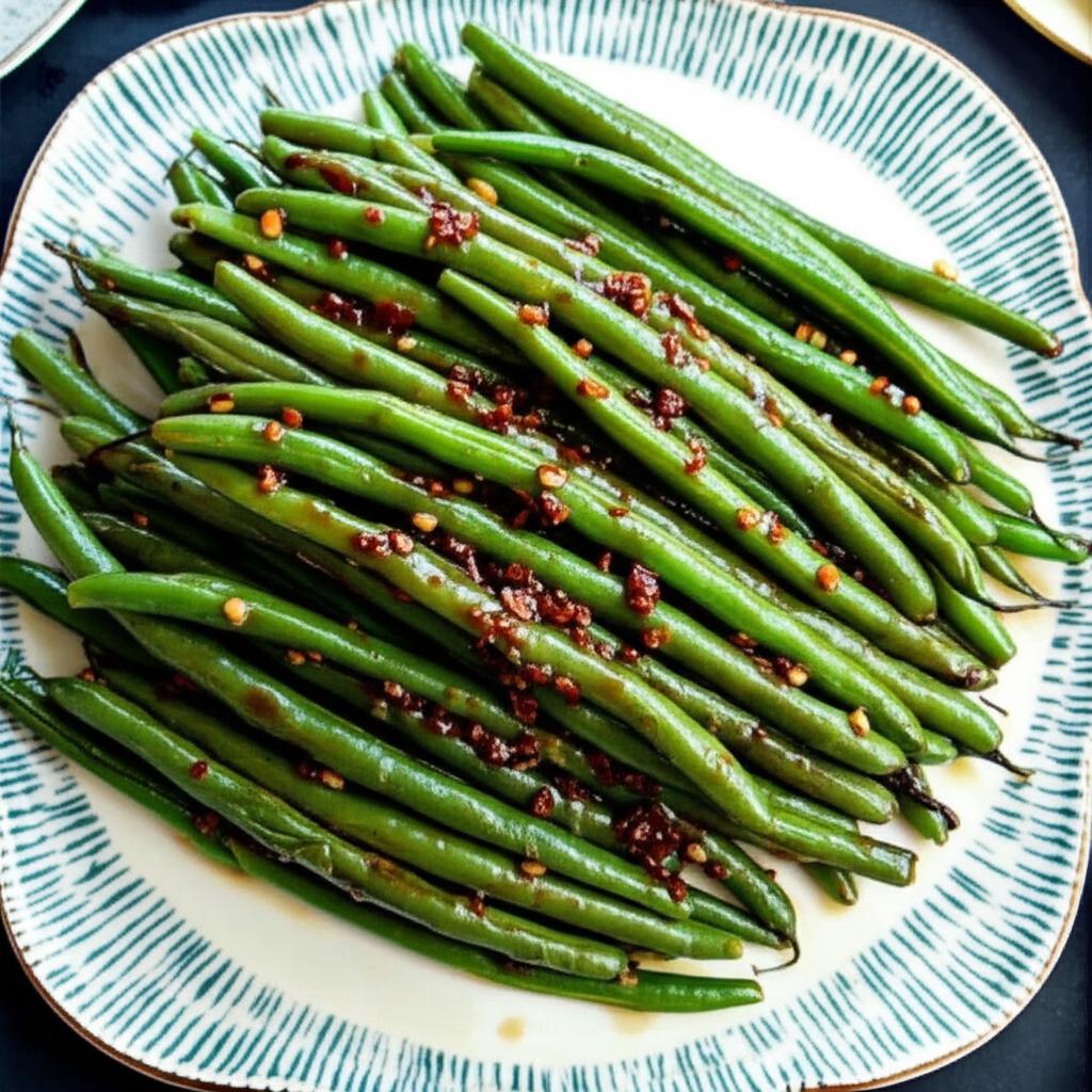 Dad's Pan-Fried Green Beans