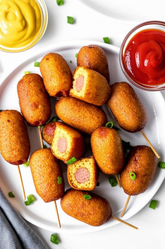 Easy Fun-Size Corn Dogs