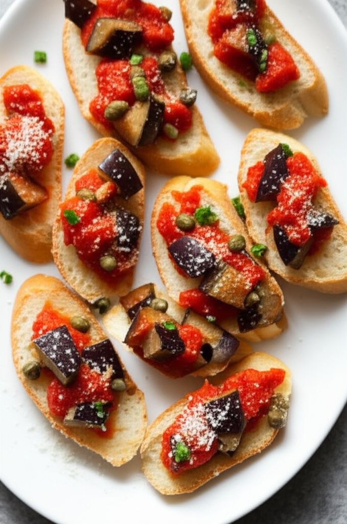 Eggplant and Tomato Caponata