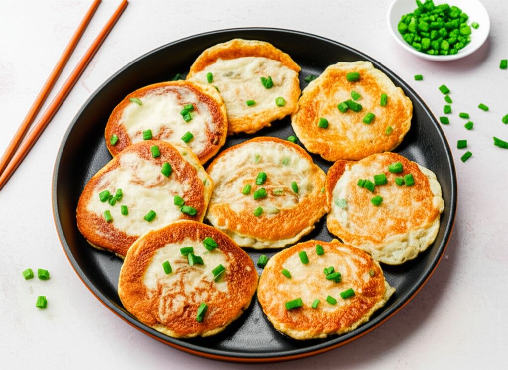 Enoki Omelet Patties